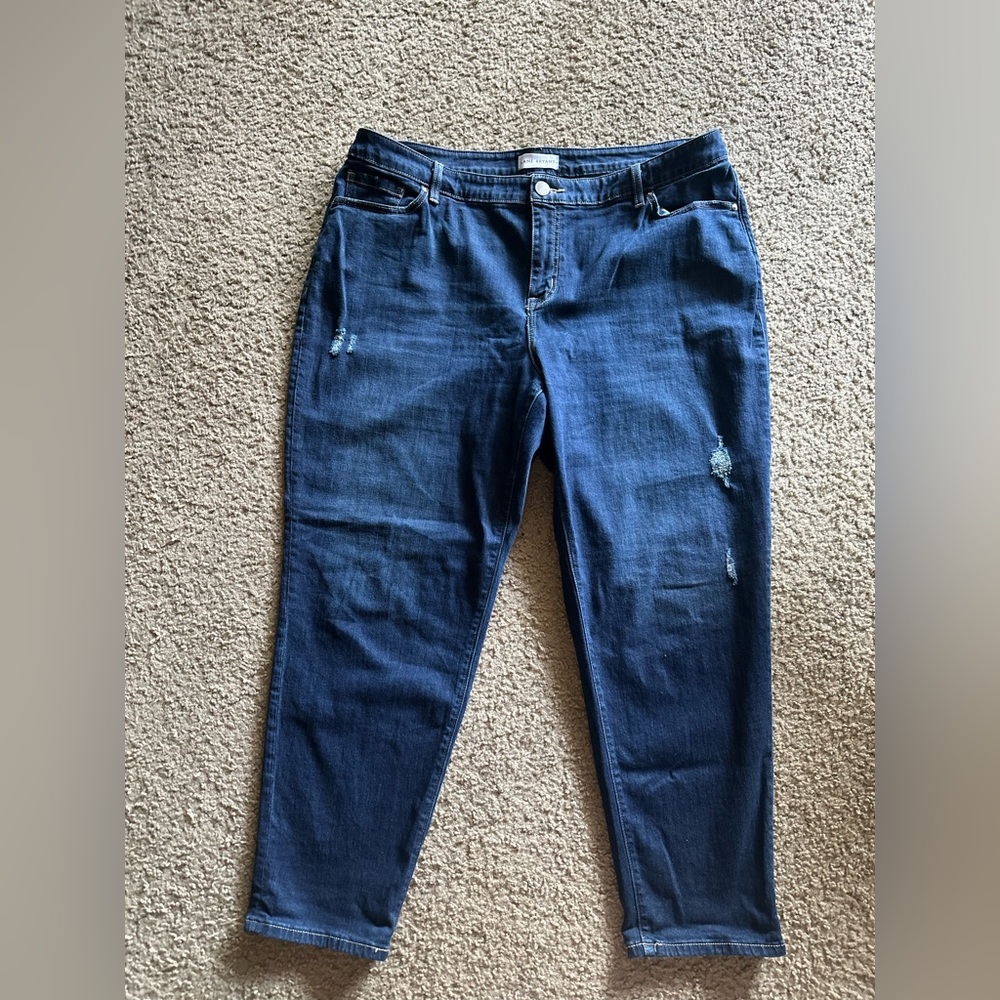 Lane Bryant Blue Skinny Jeans Classic Style